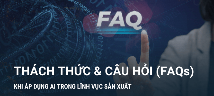 AI trong lĩnh vực sản xuất