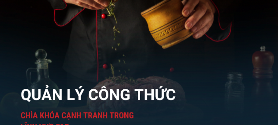 Quản lý công thức